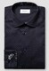 Eton Organic Cotton Signature Twill Floral Contrast Details Overhemd Navy