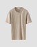Eton Organic Supima Cotton Uni Single Jersey T-Shirt Licht Bruin