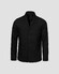Eton Partially Lined Wool Polished Buttons Overshirt Cardigan Blazer Overshirt Dark Gray