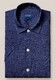 Eton Resort Box Short Sleeve Shirt Navy