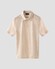 Eton Rich Texture Fine Cotton Piqué Oxford Weave Polo Beige