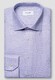 Eton Semi Solid Faux-Uni Signature Twill Organic Cotton Shirt Light Purple