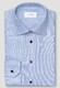 Eton Signature Twill Fine Three Color Houndstooth Shirt Blue