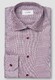 Eton Signature Twill Fine Three Color Houndstooth Shirt Red