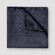 Eton Silk Woven Tonal Pattern Pocket Square Navy