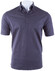 Eton Smooth Melange Poloshirt Grey-Purple