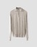 Eton Soft Touch Natural Stretch Fine Knit Cotton Cashmere Trui Donker Beige