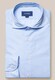 Eton Solid Cotton Tencel Wide Spread Collar Overhemd Licht Blauw