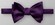 Eton Strikje Bow Tie Dark Purple Melange