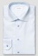 Eton Striped Fine Twill Cotton Shirt Light Blue