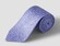 Eton Subtle Abstract Woven Flower Pattern Tie Purple