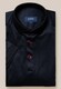 Eton Uni Filo di Scozia Jersey Knit Contrast Buttons Polo Navy