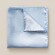 Eton Uni Pocket Square Pocket Square Licht Blue Melange