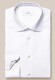 Eton Uni Signature Twill Cutaway Collar Floral Contrast Details Overhemd Wit