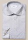 Eton Uni Signature Twill Subtle Texture Fine Floral Contrast Details Shirt Light Grey