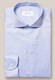 Eton Uni Signature Twill Wide Spread Collar Overhemd Licht Blauw