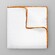Eton Uni Subtle Contrast Pocket Square Orange Melange