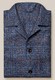 Eton Wool Silk Linnen Check Hopsack Weave Overshirt Navy