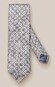 Eton Woven Connected Circles Pattern Tie Light Grey