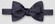 Eton Woven Paisley Silk Self Tied Bow Tie Navy