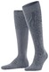 Falke Airport Kniekousen Knee-Highs Steel Grey Melange