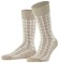 Falke Modern Tailor Check Socks Pebble Melange