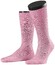 Falke No. 10 Socks Egyptian Karnak Cotton Socks Soft Pink