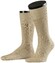 Falke No. 10 Socks Egyptian Karnak Cotton Sokken Zand