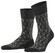 Falke Sensitive Indian Tie Pattern Socks Black