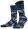 Falke Tinted Stripe Socks Dark Navy