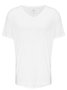 Fynch-Hatton 2-Pack V-Neck T-Shirt T-Shirt Wit