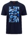 Fynch-Hatton Artwork Leaves T-Shirt Navy