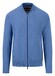 Fynch-Hatton Cardigan College Zip Vest Crystal Blue