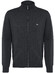 Fynch-Hatton Cardigan Zip Uni Vest Charcoal