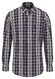 Fynch-Hatton Classic Allover Multi Check Shirt Navy