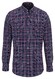 Fynch-Hatton Dark Check Button Down Overhemd Ruby Red