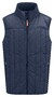 Fynch-Hatton Fleece Lined Puffer Vest Body-Warmer Dark Navy