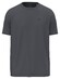 Fynch-Hatton Interlock Uni Color Crew Neck T-Shirt Asphalt