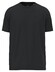 Fynch-Hatton Interlock Uni Color Crew Neck T-Shirt Zwart