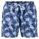 Fynch-Hatton Leaves Fantasy Drawstring Swim Short Crystal Blue