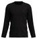 Fynch-Hatton Longsleeve Uni Color O-Neck T-Shirt Black