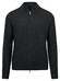 Fynch-Hatton Modern Zip Cardigan Merino Cardigan Black