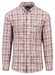 Fynch-Hatton Multi Combi Check Herringbone Overhemd Flame