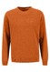 Fynch-Hatton O-Neck Cotton Pullover Burnt Orange