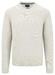 Fynch-Hatton O-Neck Fine Texture Knit Pullover Off White