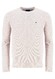 Fynch-Hatton O-Neck Structure Knit Pullover Off White
