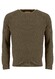 Fynch-Hatton O-Neck Structure Knit Superfine Cotton Pullover Meadow