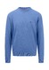 Fynch-Hatton O-Neck Uni Superfine Cotton Pullover Crystal Blue