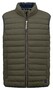 Fynch-Hatton Padded Lightweight Uni Color Body-Warmer Dark Khaki