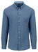 Fynch-Hatton Premium Flanel Button Down Overhemd Cloud Blue